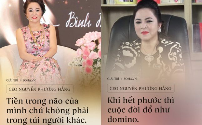 Những câu nói hay của bà Nguyễn Phương Hằng chất như nước cất